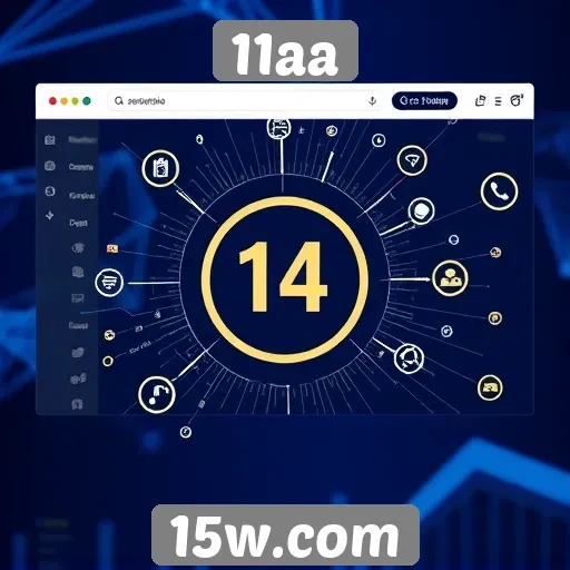 Análise da interface do usuário do site 11aa